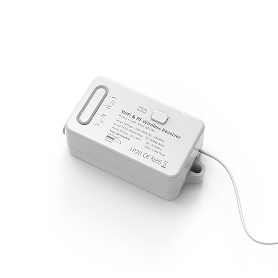 Forum CUL-40039 IP20 1-Channel White Smart RF & Wifi Kinetic Switch Receiver