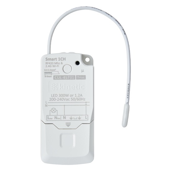 Forum CUL-45731 Smart Kinetic White On/Off Receiver Dimmable Switch