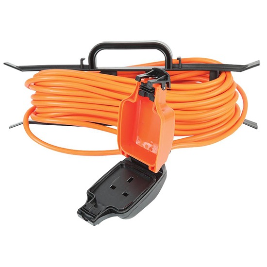Pro-Elec PEL01319 1-Gang IP54 Outdoor Extension Lead - 15 Metres