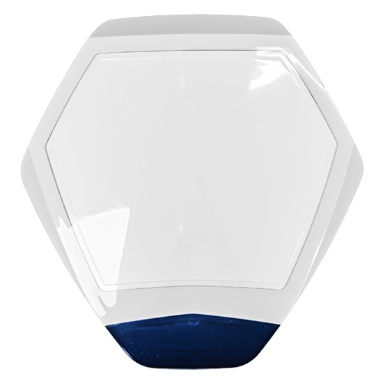 Texecom WDB-0001 Odyssey X3 White Bell Box Cover with Blue Lens