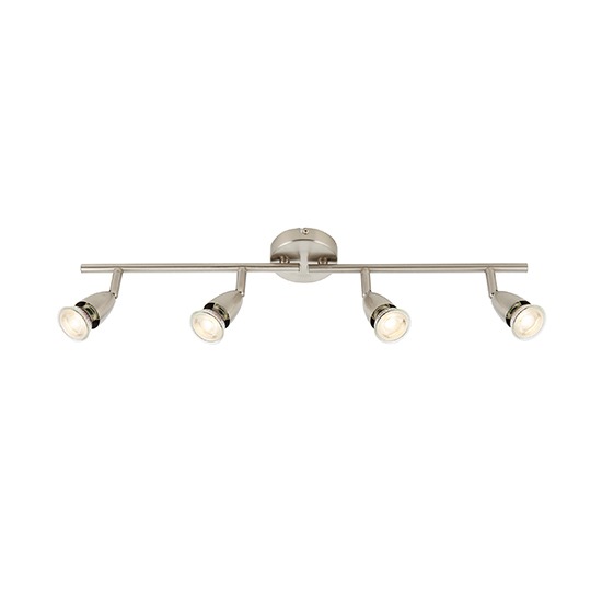 Saxby Amalfi 60995 Satin Nickel 4 Bar Spotlight