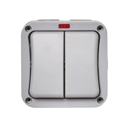 Forum 2-Way 20A IP66 Grey Switch