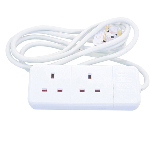 LGA 8828/13/5M 5m 13A 2 Gang Extension Lead