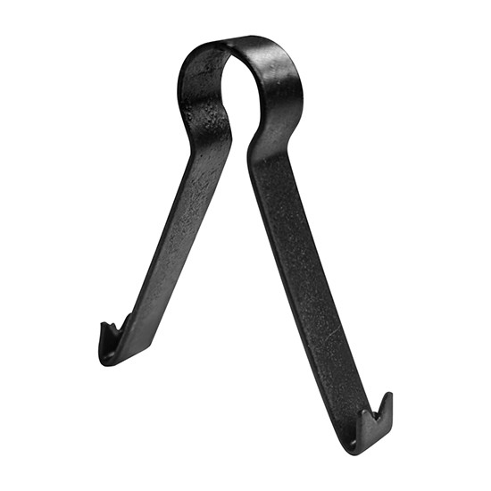 Deligo FDC68B 6-8mm Black Knock In Metal Cable Clip - Pack Of 50