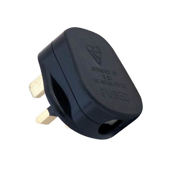 Selectric LG819B Black 13A Fused Plugtop