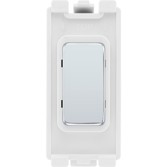 BG Blank Module, Polished Chrome - RPCBLNK