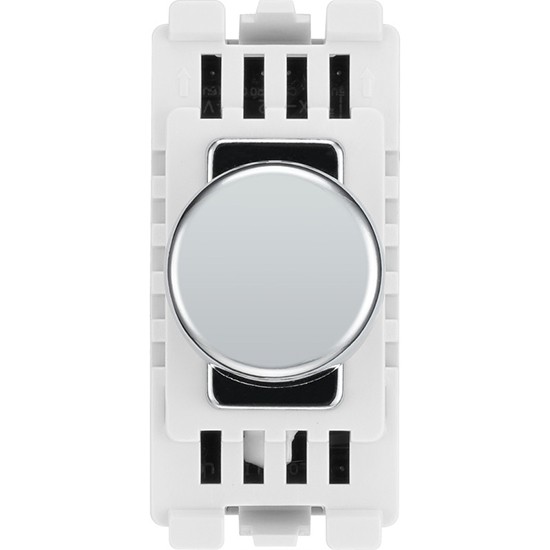 BG Dimmer Module 2 Way Trailing Edge, Polished Chrome - RPCDTR