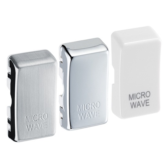 BG Switch Cover - Microwave - Polished Chrome