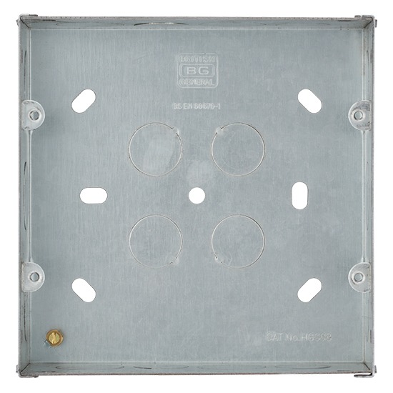 BG Electrical HGS68 6-8G Flush Back Box