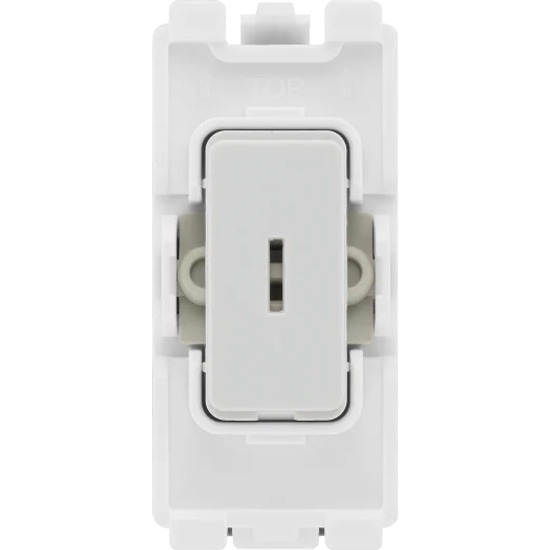 BG R30KY-01 20A Double Pole Key Switch Module