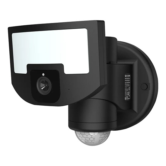 Philex 90116PI Black Robotic Security Camera with Auto-Tracking Light