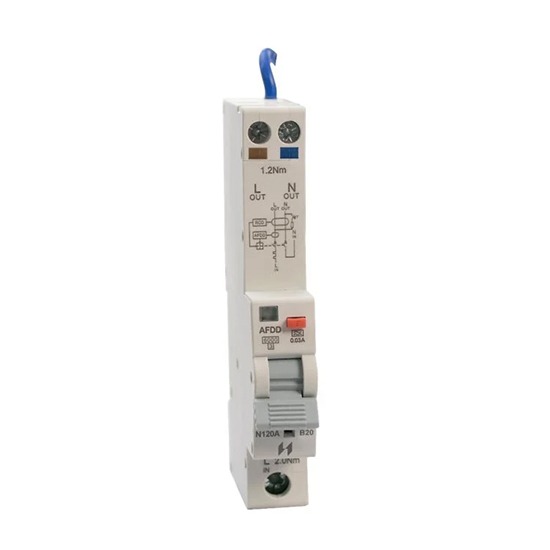 Navitas Double Pole Type A B Curve Arc Fault Detection Device