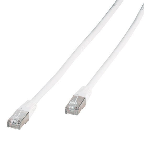 Vivanco VVITLAN62000W RJ45 Cat 6 Male x Male White Ethernet Cable - 20 Metres