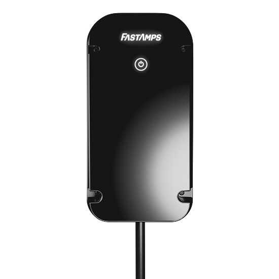 FastAmps Alpha 7 Gen4 7.4kW Tethered Black EV Charger