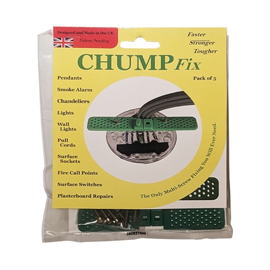 Gemirel 3233304 CHUMPfix Fixings - Pack of 5