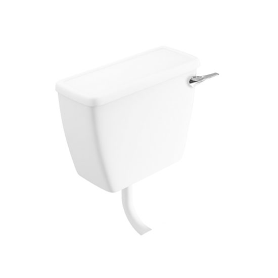 Lecico Atlas Low Level Cistern - White