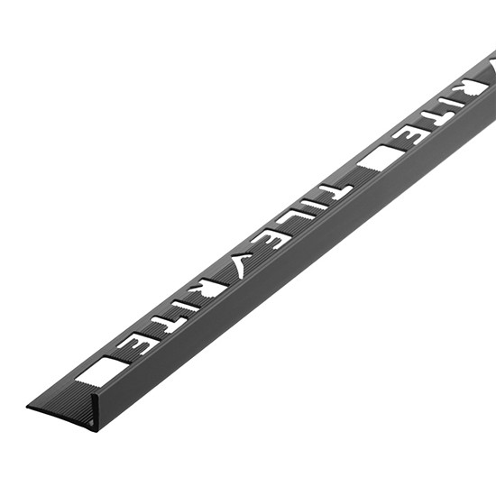 Black L Shape PVC Tile Trim