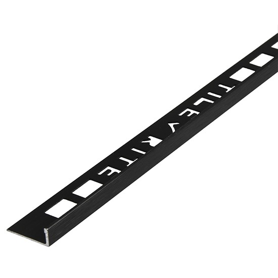 Black Brushed L Shaped Trim