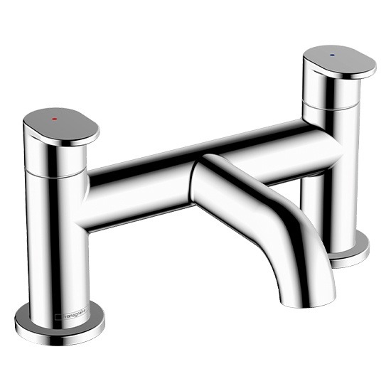 Hansgrohe 71442000 Vernis Blend Chrome 2-Hole Rim Mounted Bath Mixer