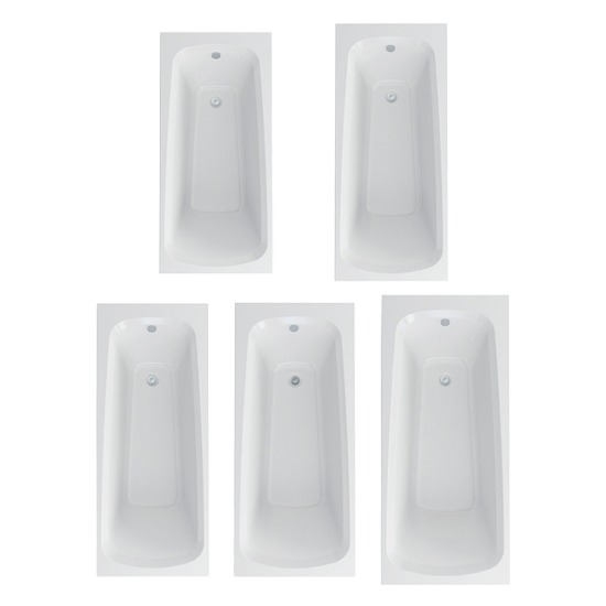 Imex Cast Reinforced Ronda Single Ended Bath