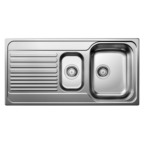 Blanco 456455 Tipo 11 6S 1 Bowl & Half Stainless Steel Sink - 1000 x 500mm