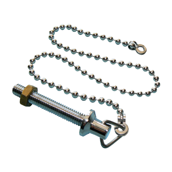 Wyndam 12" Chrome Pre Pack Basin Chain & Stay