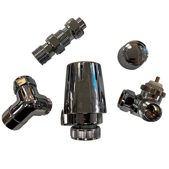 Altecnic 15mm Eres High Chrome Corner Twin Pack ER-15MMCTWCH
