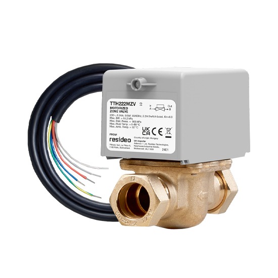 Honeywell TTH222MZV Total Home 22mm 2-Port Zone Valve