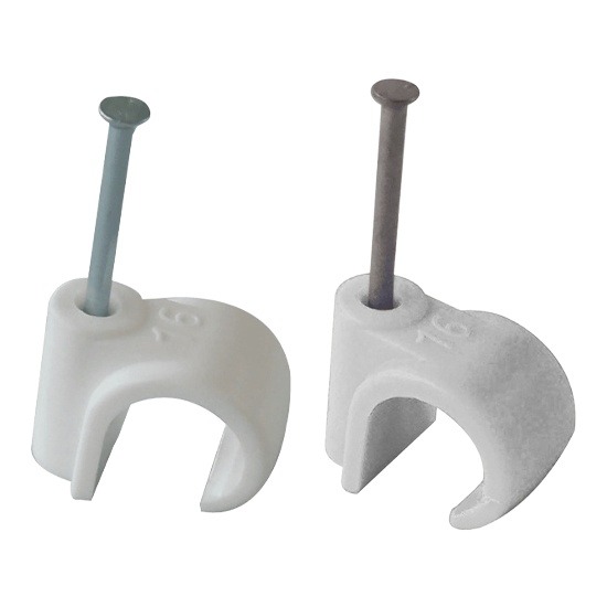 FM White Nail Clip