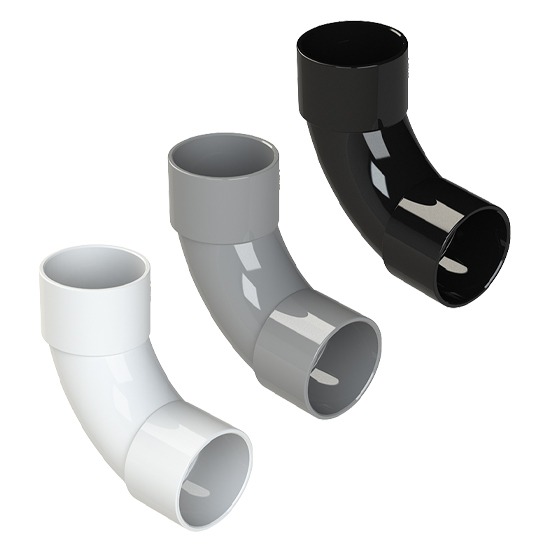Polypipe 32mm WS13 Solvent Waste Pipe 92.5 Degree Swept Bend