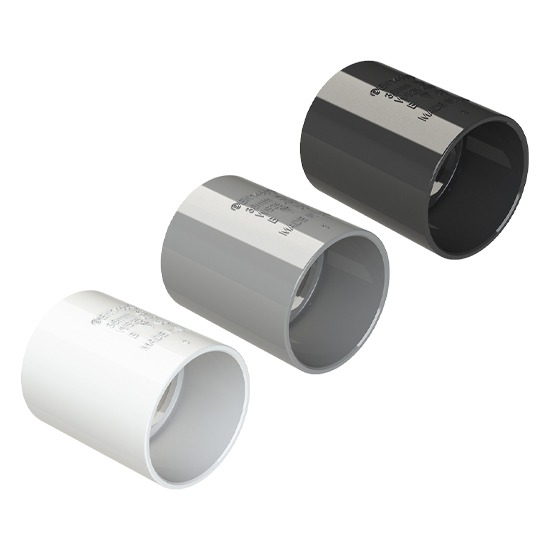 Polypipe 32mm WS25 Solvent Waste Pipe Straight Coupling