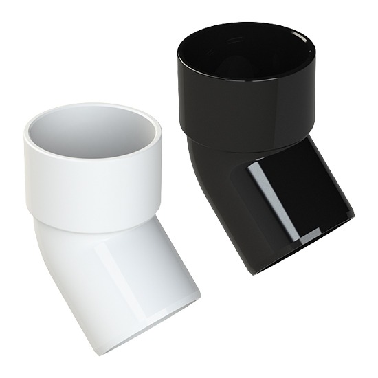 32mm Polypipe Solvent Waste 45º Spigot Bend - WS48