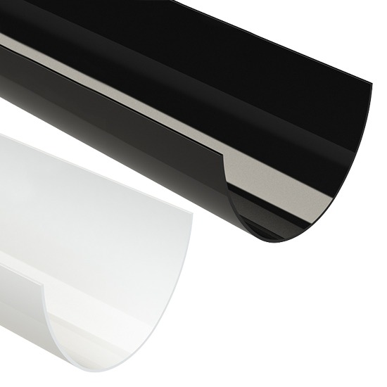 Polypipe RD501 Deep Flow Gutter - 4000 x 112mm