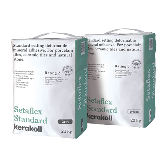 Kerakoll Setaflex Standard Set Tile Adhesive - 20Kg