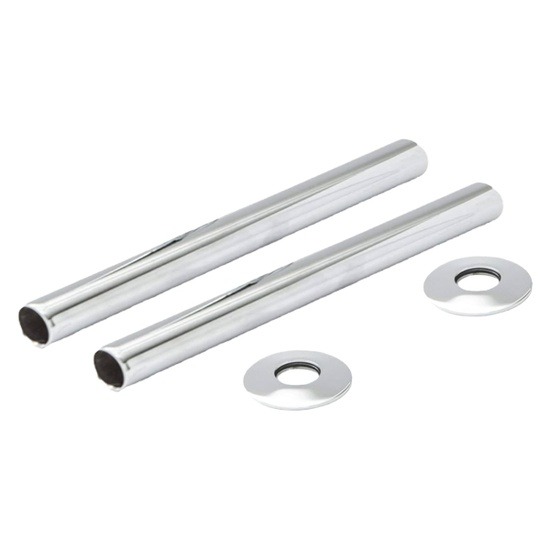 Worden Chrome Pipe Sleeving Kit - 300 x 18mm Diameter
