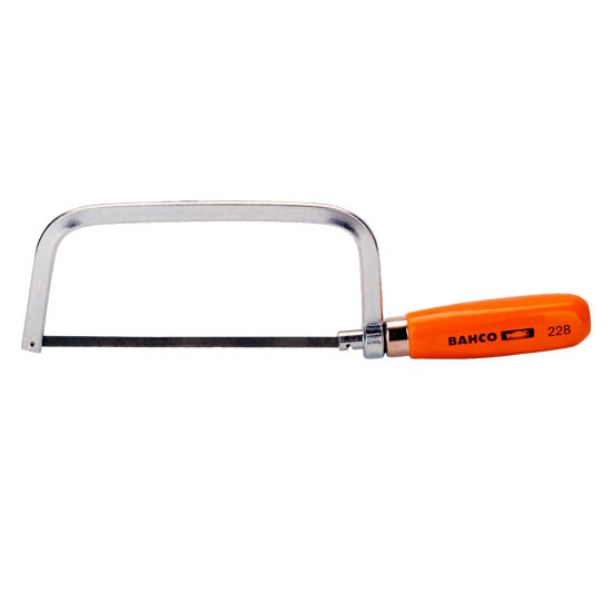 Bahco 228  6" Junior Hacksaw with Twist Action Blade Tensioning Handle 32TPI Blade
