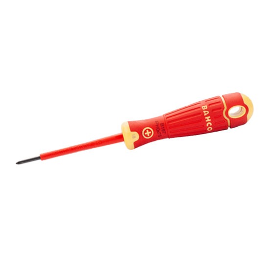 Bahco B197.000.075 Insulated Phillips Screwdriver - PH0 x 75