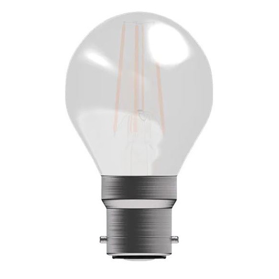 Bell 4W LED Satin Round Filament BC 2700K 