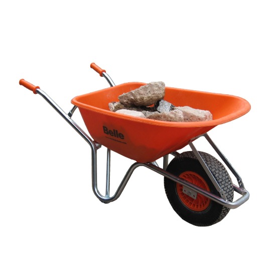 Belle Heavy Duty HDPE Warrior Wheelbarrow - 100 Litre