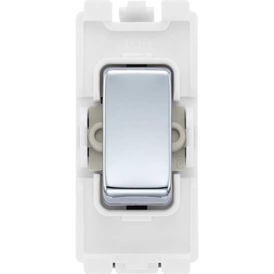 BG 20AX Switch Module DP, Polished Chrome - RPC30