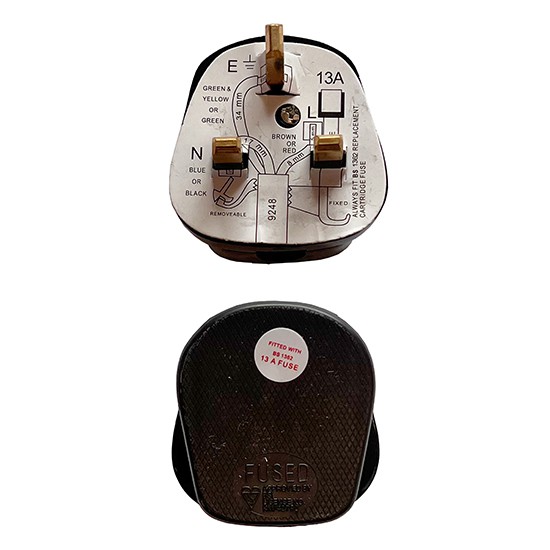 BG Tough Rubber 13A Plug Top