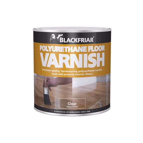 Blackfriar Polyurethane Traditional Floor Varnish Clear Gloss 2.5 Ltr