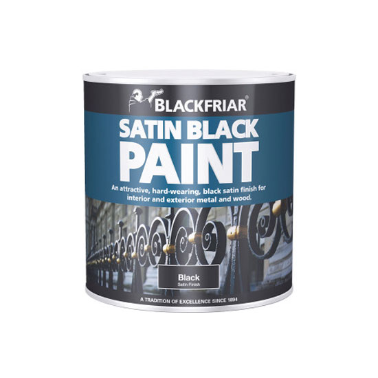 Blackfriar Satin Black Paint