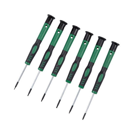 Blue Spot 12620 6 Pce Soft Grip Precision Torx Driver Set