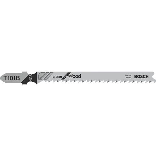 Bosch 2 608 630 030 T 101 B Jigsaw Blade (Pkt 5)