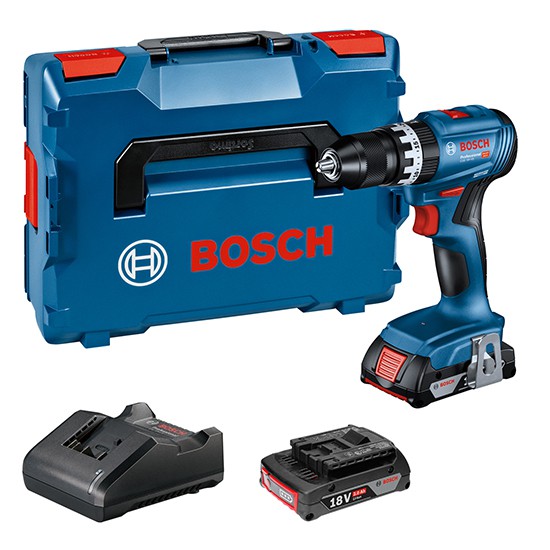 Bosch GSB 18V-45 Cordless Combi & L-Boxx