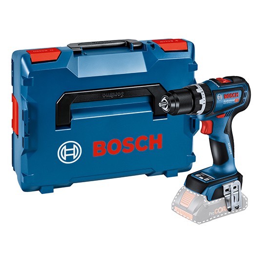 Bosch GSB18V-90C Cordless Combi & L-Boxx (Body Only)