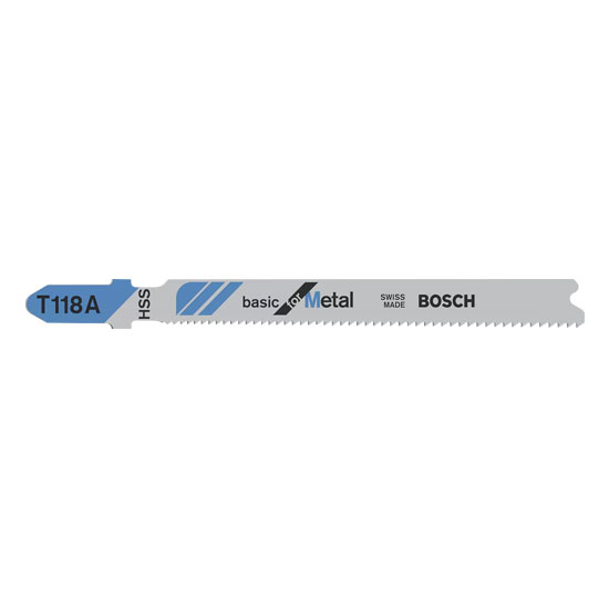 Bosch T 118 A Jigsaw Blades (5 per Pack)