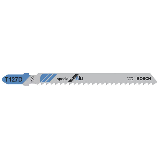 Bosch T 127 D Jigsaw Blades (5 per Pack)