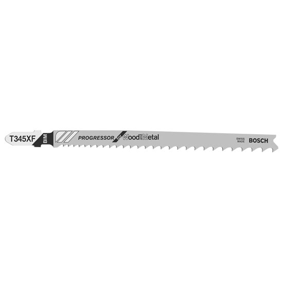 Bosch T 345 XF Progressor Jigsaw Blades (5 per Pack)